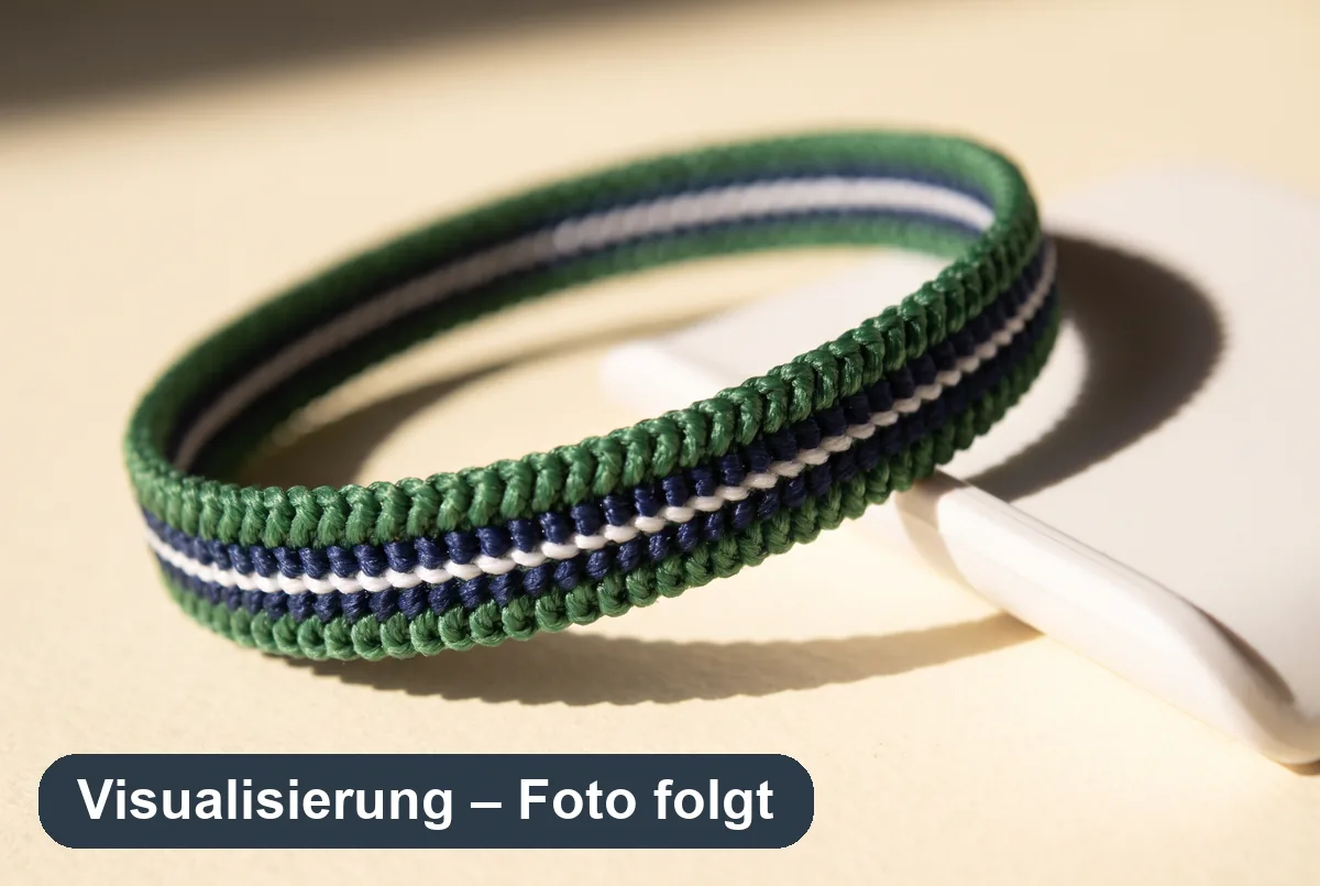 Sport Edition – Grün / Navyblau / Weiß (Visualisierung – Foto folgt)